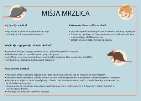 Porast mišje mrzlice v Sloveniji